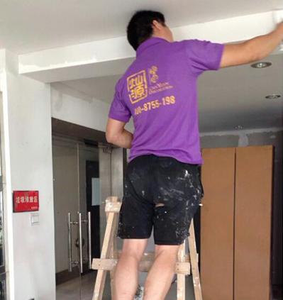 南寧萬(wàn)達(dá)茂項(xiàng)目部辦公室裝修施工圖-燦源裝飾