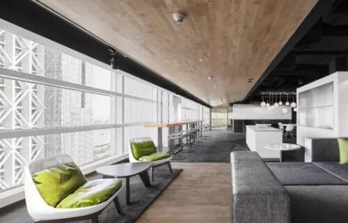 辦公室設(shè)計(jì)之會(huì)客區(qū)效果