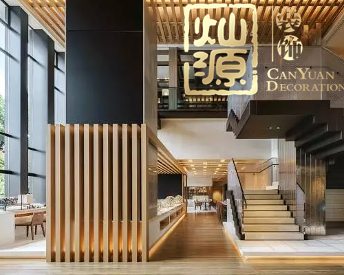 酒店設(shè)計(jì)-大堂側(cè)面效果