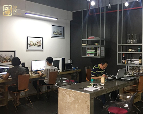南寧裝飾公司-燦源裝飾/設(shè)計師在工作