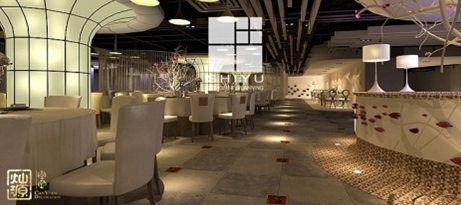 驚艷色調(diào)的餐廳設(shè)計(jì)，讓你不由自主的進(jìn)來