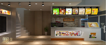 甜品店裝修能和人情感交流的色彩設計