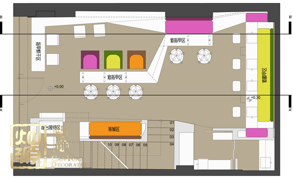 燦源裝飾設(shè)計理念實踐 美容店的按需設(shè)計與個性化設(shè)計