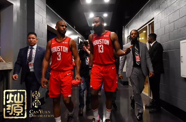 保羅感謝休斯頓 【多圖】揭示保羅表示感謝的火箭豐田中心