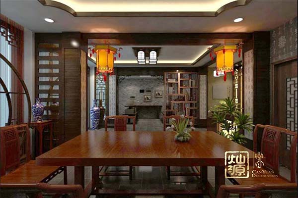 這樣的南寧茶館裝修，給茶客難得的品茶時光