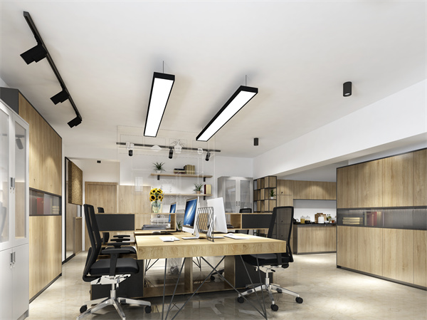 效率翻番！200平實(shí)用主義辦公室設(shè)計(jì)裝修方案，用極簡主義回歸工作本身！