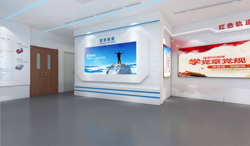 南寧企業(yè)展廳設(shè)計(jì)裝修效果圖&mdash;燦源裝飾